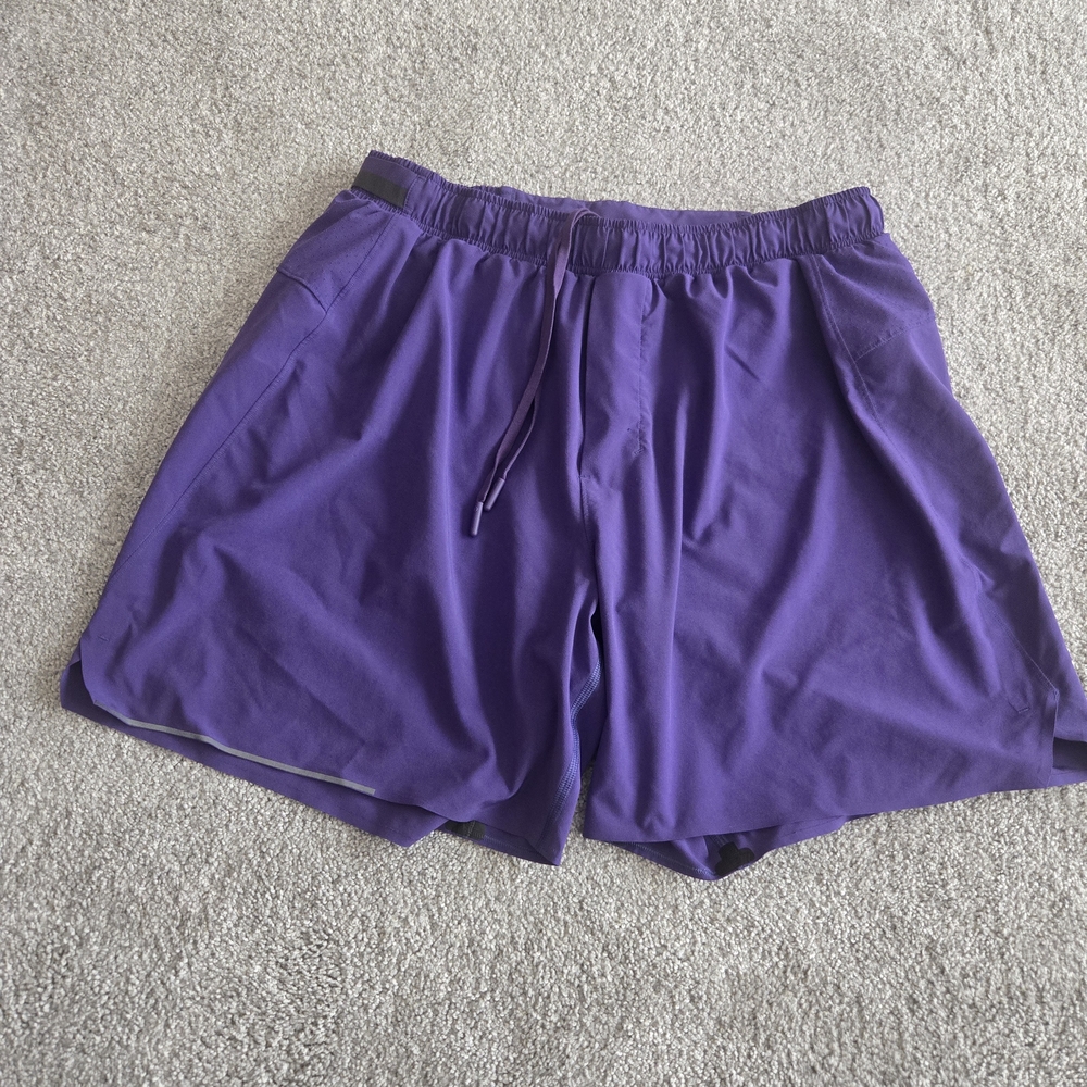 Purple Athletic Shorts